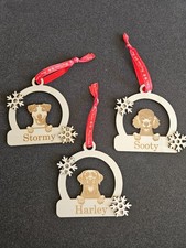 Personalised Wooden Dog