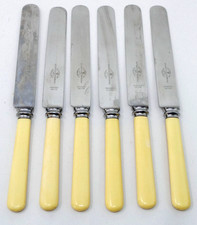 6 Six Butter Knives Viners