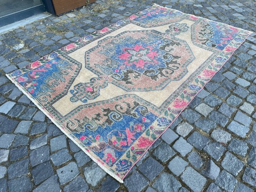 Vintage turkish rug - turkish,