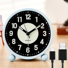 Silent Bedside Alarm Clock Non