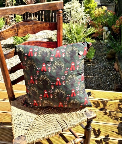 Handmade cushion cover - handmade, little