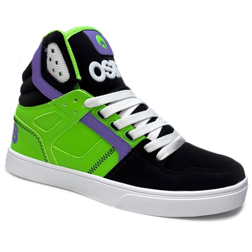 Osiris shoes clone lime black - osiris,