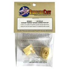 Barracuda Cast 1/48 Hawker Tempest Intake Correction Set  (BR48401)