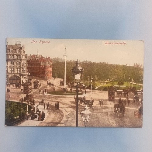 Bournemouth postcard 1907 - postcard,