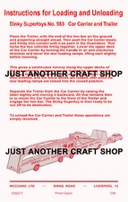 Dinky 983 Car Carrier and