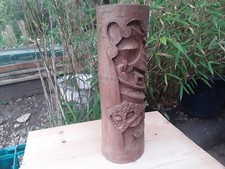 Large Chinese Bamboo Brush pot