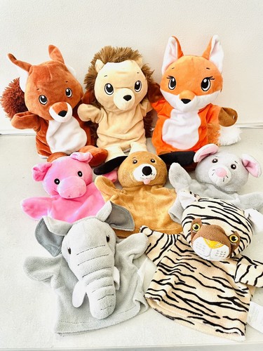 Hand puppets teddy fox - hand, dog