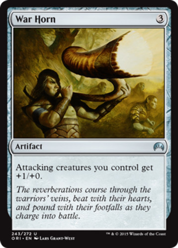 War horn origins mtg - horn,