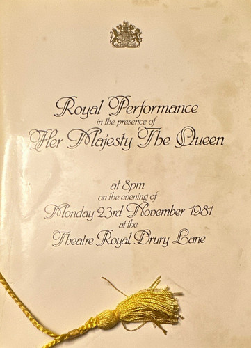Royal variety programmes - variety,