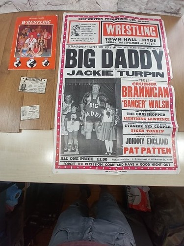 Vintage big daddy wrestling - daddy,