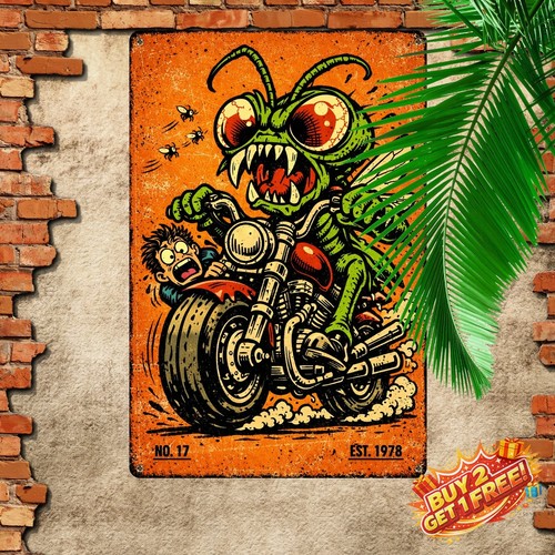 Rat riding motorcycle vintage - riding,