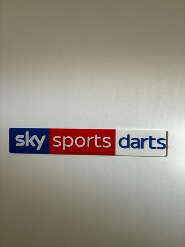 Printed darts wall art - wall, 30cm