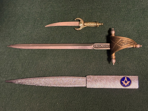 Vintage letter openers masonic - letter,