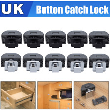 Square Push Button Catch Lock