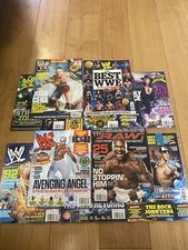 10 WWE Magazine Bundle -