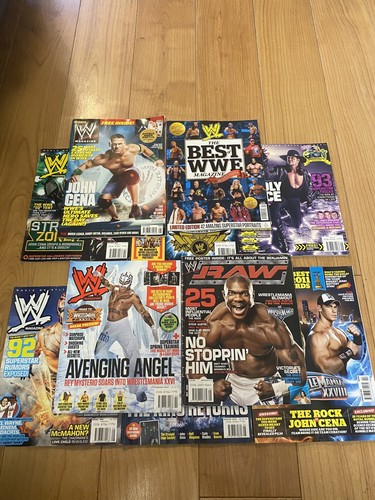 Wwe magazine bundle - magazine,