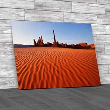 Totem Pole And Sand Dunes Utah