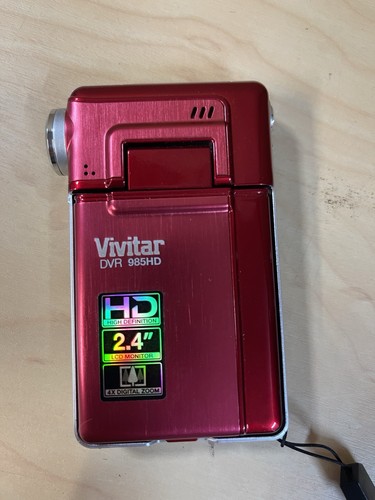 Vivitar dvr 985hd red - vivitar, digital