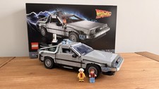 LEGO Icons Set 10300 Back to the Future Delorean Time Machine,  Complete