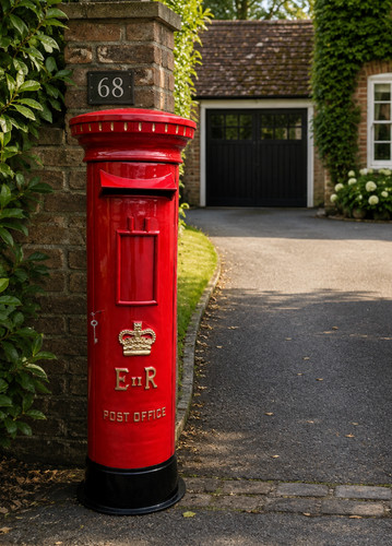 Pillar box freestanding tall - pillar,