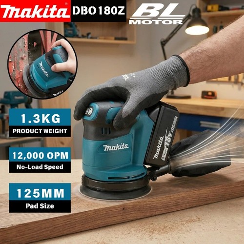 Makita dbo180z 18v lxt - makita, 125mm