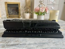 Vintage 4468 MALLARD Train Decor Made of Welsh Coal Black