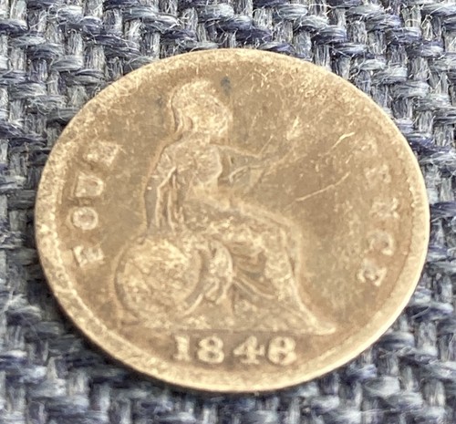 1848 groat - 1848, (fourpence)