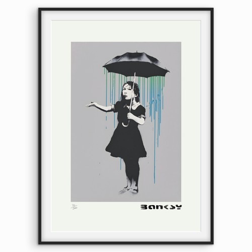 Banksy rare print - banksy, nola