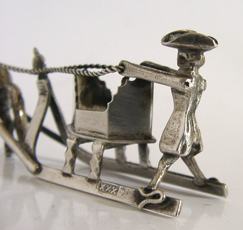 Dutch solid silver miniature - dutch,