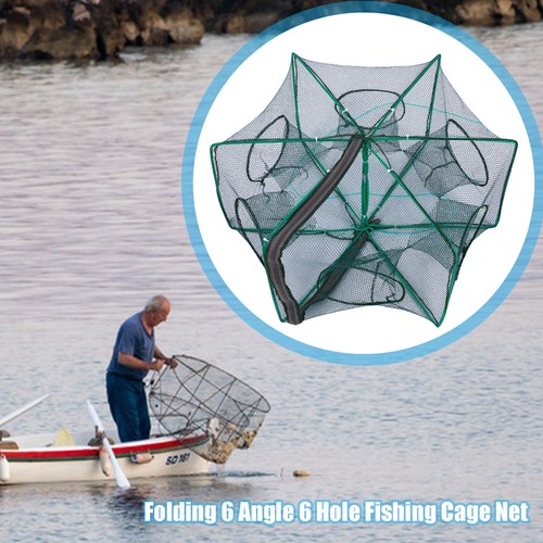 Foldable holes fishing net - foldable,