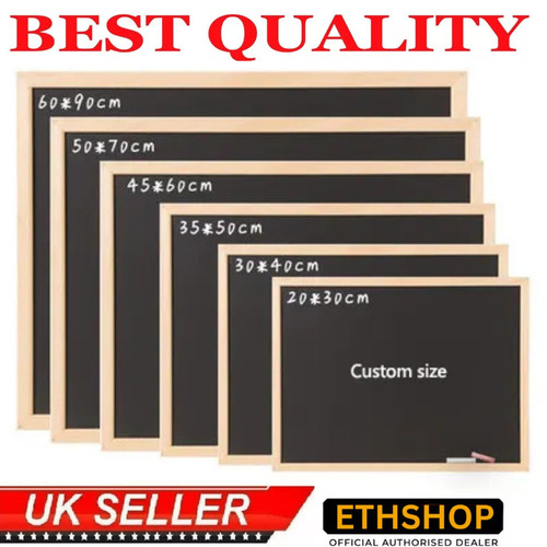 Blackboard wooden chalk board - blackboard,