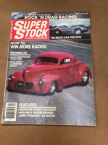 Super stock drag - stock, &
