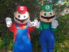 Mario luigi Bros adult mascot