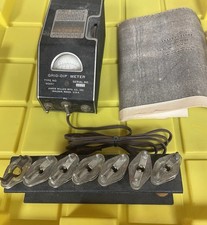 James Millen 90651 Vintage Ham Radio Grid Dip Meter all 7 Coils and Manual