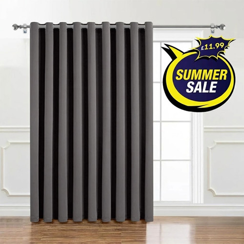 Blackout door curtain thick - blackout,