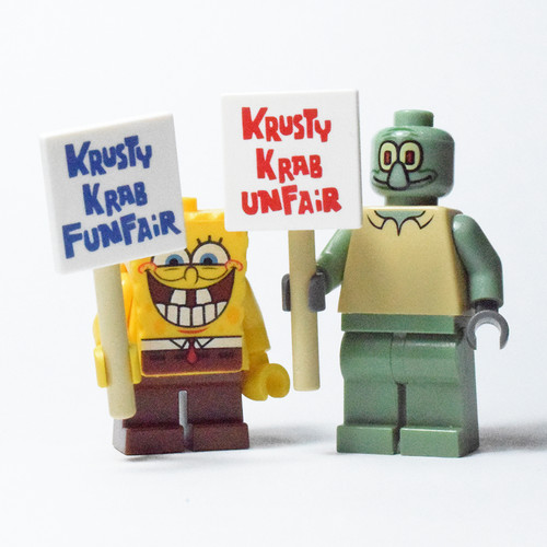 Lego sjbricks spongebob krusty - lego,