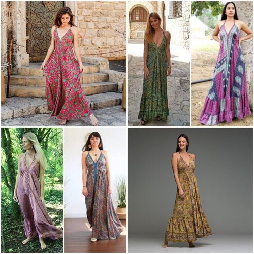 Lot indian silk maxi - lot,