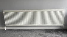 184cm Double Panel Radiator with fixings