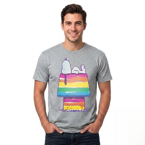 Peanuts rainbow snoopy dog - snoopy,