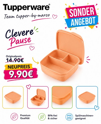 Tupperware eco break - break, box