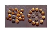 35 Vintage Gold/Silver-Tone