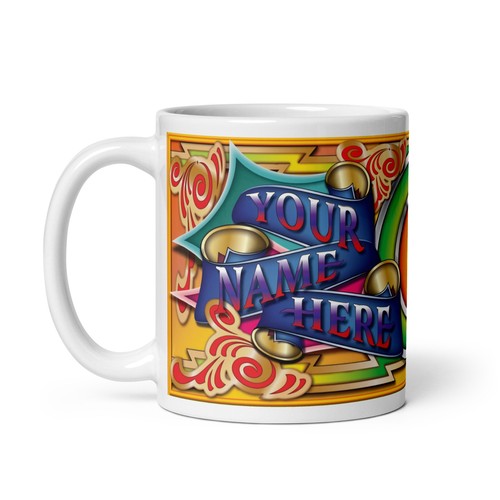 Personalised with your text - your,