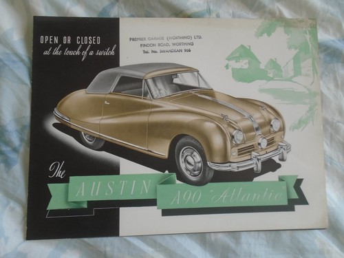 Austin a90 atlantic brochure - atlantic,
