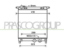 AUDI A4 Radiator (1.0 Petrol