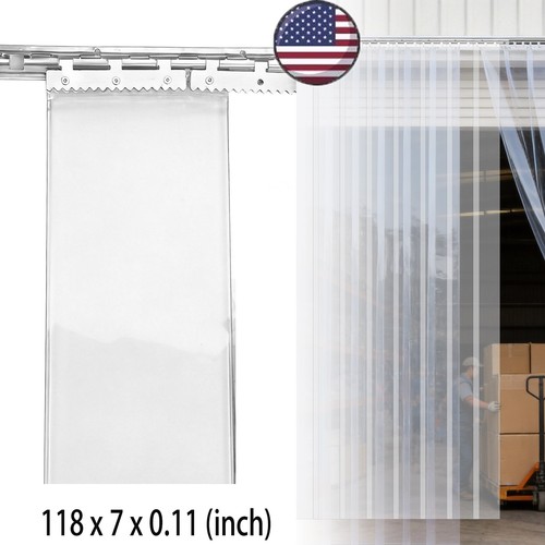 Strip curtain ribbed pvc door - ribbed,
