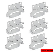 6PCS Bed Rail Brackets Set