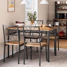 5 Piece Kitchen Table Chair