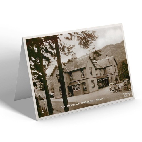 Notelet vintage scotland - notelet,