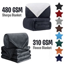 Heavy sherpa fleece 480 - heavy, gsm