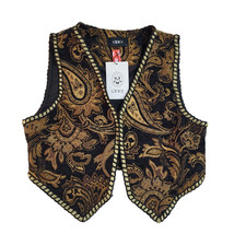 Cider Waistcoat Tapestry Gold